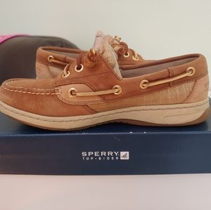 Sperry Top-Sider Ivyfish Metallic Cognac Boat Shoe